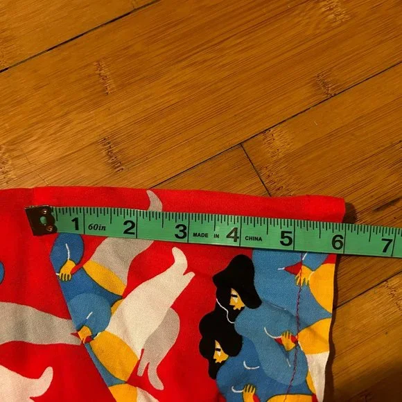 Nooworks RARE Dancing Ladies Button Up Size Large - Picture 9 of 12